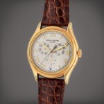 Reference 5035 | A yellow gold automatic annual calendar wristwatch with 24 hour indication, Made in 1999