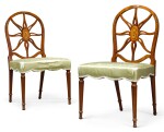 A PAIR OF GEORGE III MAHOGANY SIDE CHAIRS, CIRCA 1775, ATTRIBUTED TO HENRY HILL OF MARLBOROUGH