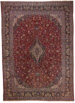 A Kashan carpet, Central Persia
