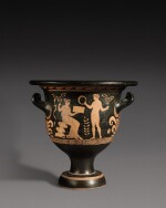 An Apulian Red-figured Bell Krater, attributed to the Haifa Painter, circa 340-330 B.C.