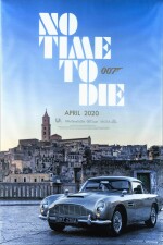 No Time to Die (2021), advance vinyl poster (April 2020), US