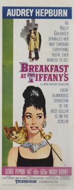 BREAKFAST AT TIFFANY'S (1961) POSTER, US