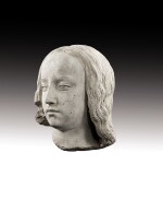 CIRCLE OF JEAN GUILHOMET, KNOWN AS JEAN DE CHARTRES  |  HEAD OF A YOUNG GIRL