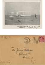 [Wright, Orville] | The first flight at Kitty Hawk, signed