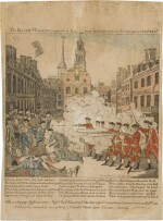 The Bloody Massacre perpetrated in King Street Boston on March 5th 1770 by a party of ye 29th Reg't (See Brigham Plate 15)