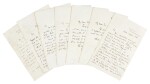 John Ruskin | Series of 7 letters on the sale of a Turner, 1873-81