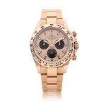 Cosmograph Daytona, Reference 116505 | An Everose gold chronograph wristwatch with bracelet, Circa 2010 | 勞力士 | Cosmograph Daytona 型號116505 | 永恆玫瑰金計時鏈帶腕錶，約2010年製