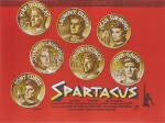 SPARTACUS (1960) POSTER, BRITISH, SIGNED BY TONY CURTIS