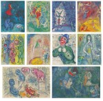 MARC CHAGALL | THE CIRCUS  (M. 490-527; SEE C. BKS. 68)