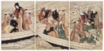 Utagawa Toyokuni I (1769–1825) | River Crossing | Edo period, 19th century 