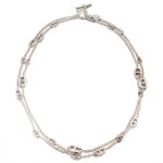 Sterling Silver Farandole Long Necklace
