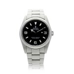 ROLEX | REFERENCE 14270 EXPLORER  A STAINLESS STEEL AUTOMATIC WRISTWATCH WITH BRACELET, CIRCA 1998