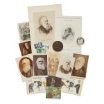 (Darwin, Charles) | More than 100 items of Darwin ephemera, testifying to the ubiquity of his image