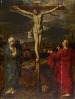 ANTWERP SCHOOL, 17TH CENTURY | The Crucifixion 