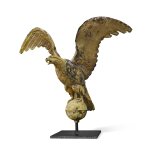 A Copper Full-Bodied Eagle Weathervane, New York, Circa 1880