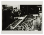 Nas in Studio, 1996, silver gelatin fiber print, signed by Sue Kwon