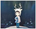 Mayuka Yamamoto 山本麻由香 | Deer and Blue Bear 鹿與藍色的熊