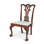 Fine and Rare Chippendale Carved Mahogany Side Chair, Made by William Long (w. c. 1770-1785), Philadelphia, Pennsylvania, Circa 1770