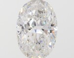 A 1.03 Carat Oval-Shaped Diamond, F Color, VS1 Clarity