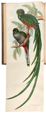 John Gould | A Monograph of the Trogonidae, [1836-] 1838, first edition, nineteenth-century green morocco gilt