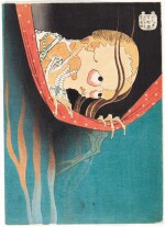 KATSUSHIKA HOKUSAI (1760-1849)  THE GHOST OF KOHADA KOHEIJI  EDO PERIOD, 19TH CENTURY