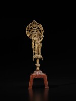 A gilt-bronze figure of a Bodhisattva, Tang dynasty