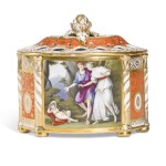 A Chamberlain's, Worcester bough pot and cover, circa 1810
