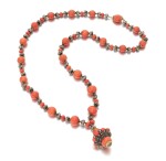 Coral necklace (Collana in corallo)     