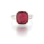Bague rubis et diamants | Ruby and diamond ring 
