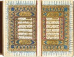 A LARGE ILLUMINATED QUR’AN, COPIED BY HASAN AL-RUSHDI, EGYPT, OTTOMAN, DATED 1170 AH/1757 AD