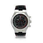 REFERENCE 49150 OVERSEAS A SPECIAL U.S EDITION STAINLESS STEEL AUTOMATIC CHRONOGRAPH WRISTWATCH WITH DATE, CIRCA 2008
