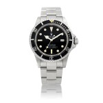  ROLEX | 'GREAT WHITE' SEA DWELLER, REF 1665  STAINLESS STEEL WRISTWATCH WITH HELIUM ESCAPE VALVE, DATE AND BRACELET  CIRCA 1983