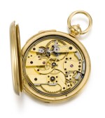 DENIS BLONDEL A GENÈVE | A GOLD HUNTING CASED QUARTER REPEATING LEVER WATCH  CIRCA 1830, NO. 20885