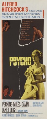 Psycho (1960) poster, US