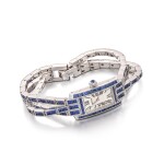 'Les Lanieres Bleu Saphir' Sapphire Wristwatch | 卡地亞 | 藍寶石腕錶