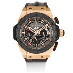 HUBLOT | BIG BANG KING POWER, REFERENCE 703.OM.6912.HR.FMC12, A LIMITED EDITION PINK GOLD AND TITANIUM CHRONOGRAPH WRISTWATCH WITH DATE, CIRCA 2012