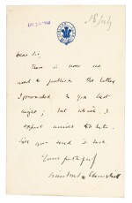 [CHURCHILL]--AUTOGRAPH ALBUM | Containing c.275 items including a letter by Churchill