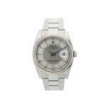 ROLEX | REFERENCE 116234 DATEJUST  A STAINLESS STEEL AUTOMATIC WRISTWATCH WITH DATE AND BRACELET, CIRCA 2015