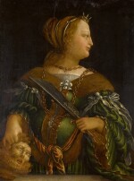 FOLLOWER OF BARTHEL BEHAM | Judith with the head of Holofernes
