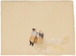 JOSEPH MALLORD WILLIAM TURNER, R.A.  |  FIGURES ON A BEACH 