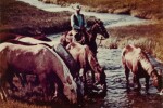 #14 Untitled (Cowboy Watering Horses)