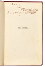 Dickens, The Chimes, 1845, eleventh edition, presentation copy inscribed to Mrs Curry, with autograph letter signed
