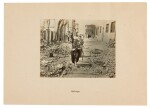 Greece - Salonika Fire, portfolio of 24 photographs, 1917