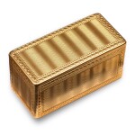 A gold snuff box, Jean-Baptiste Juin, Paris, 1768