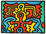  KEITH HARING | UNTITLED (L. P. 91)