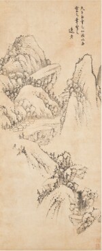 Zou Zhilin (Active 1610-1651) 鄒之麟 （活躍於1610-1651）| Landscape 山居圖