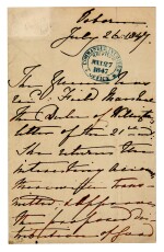 QUEEN VICTORIA | autograph letter, to the Duke of Wellington, 1847