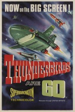 Thunderbirds are Go (1967) poster, British
