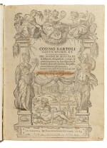Bartoli, Del modo di misurare le distantie, Venice, 1564, later half calf