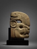 Maya Stone Effigy Hacha Late Classic, circa AD 550 - 950
